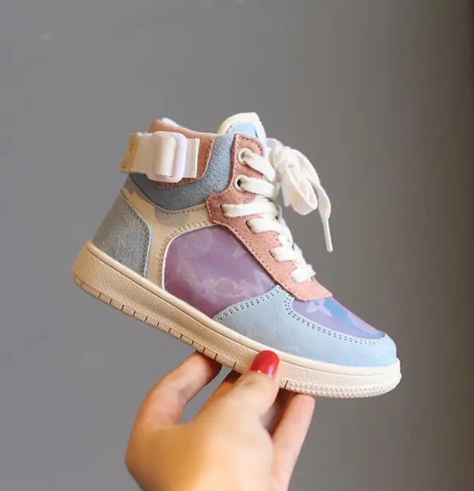 

Fashion Child Casual Shoes Boys Girls Martin Boots Kids Running Shoes Kids Sport White Shoes Genuine Leather Shell Sneakers