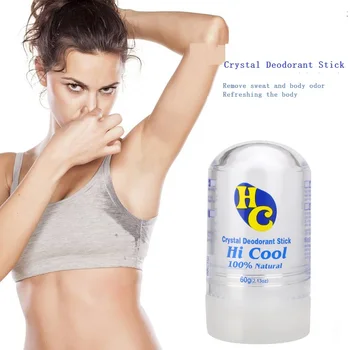 

Okeny's 60g Alum Stick Deodorant Stick Antiperspirant Alum Stick Crystal Deodorant Underarm Removal For Women Man Drop Shippping
