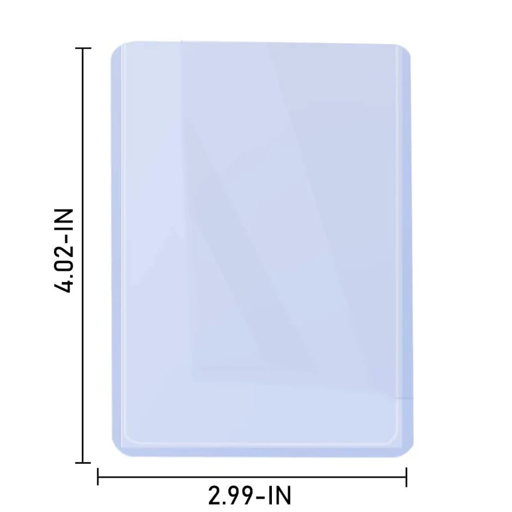 Transparent Card Sleeve Album for Pokemon, Yu-Gi-Oh!, and Trading Cards Game Binder Description Image.This Product Can Be Found With The Tag Names Cards protector folder, Hobby Collectibles, Toys Hobbies