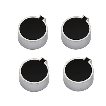 

Earth Star 4 Pieces Universal Metal Rotary Switch Control Knobs Replacement Accessories for Gas Range Stove