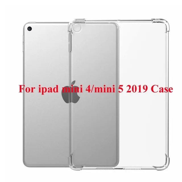 TPU 3D окрашенный PU кожаный чехол для нового iPad mini 5 7,9 дюймов умный чехол для iPad mini 1 2 3 4 5 Funda чехол для планшета+ пленка+ ручка - Цвет: TPU
