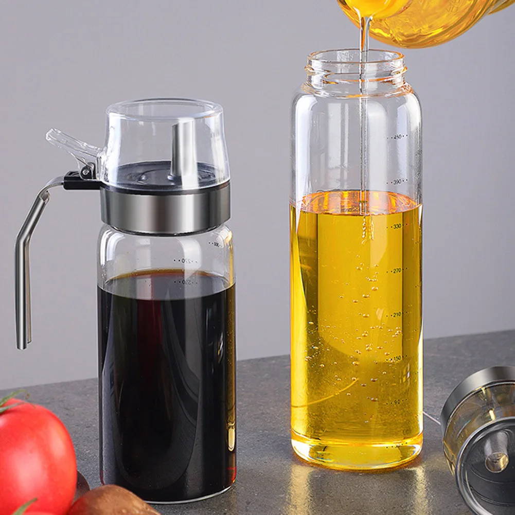 Бутылка с дозатором масла герметичная стеклянная бутылка с дозатором уксуса контейнер с распылителем для приготовления приправ кухонные инструменты