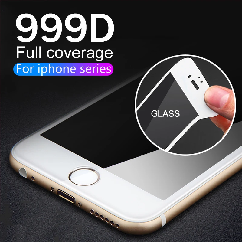 Защитное стекло для iPhone X XS Max XR 11 7 8 6 6s Plus Pro max закаленное с полным покрытием |