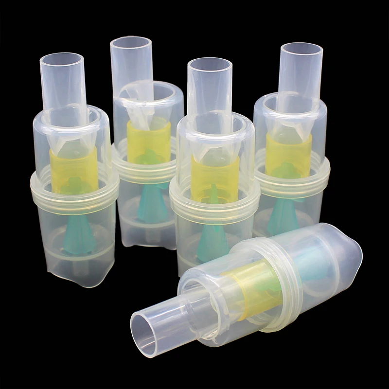 

5pcs 10ml Food Grade Plastic Inhaler Cup Medicine Tank Cup Atomizing Cup Household Sprayer Compressor Nebulizer Accessorie