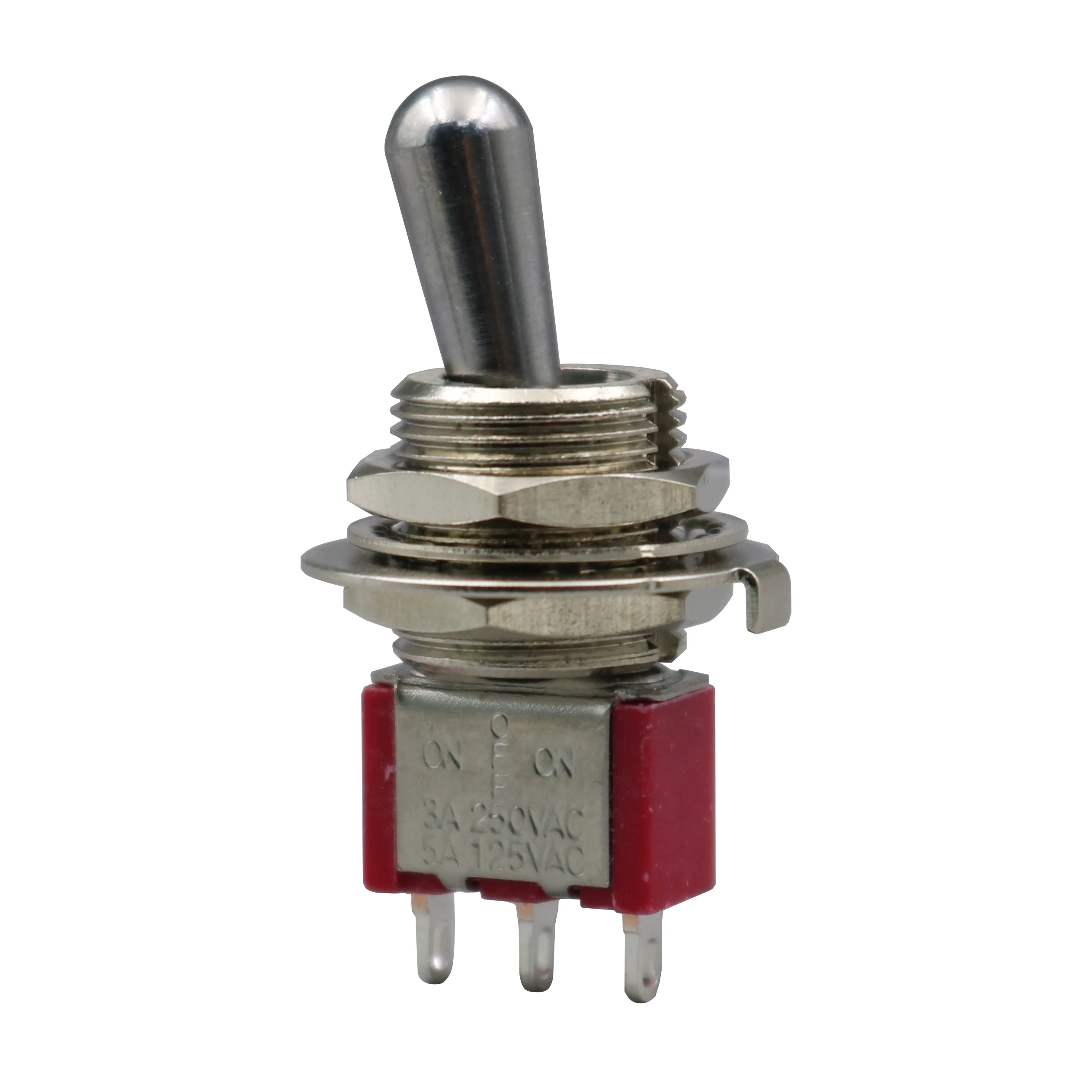1 шт. SH T8014 ZBQ SPDT ВКЛ ВЫКЛ короткая большая ручка поддерживает 3 положения 3Pin Мини