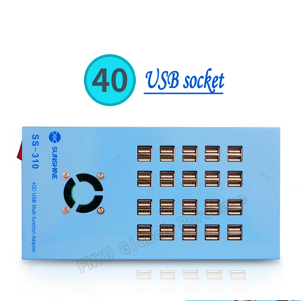SS-310 smart USB 40 порт зарядное устройство USB зарядка универсальное мощное многофункциональное зарядное устройство для мобильного телефона