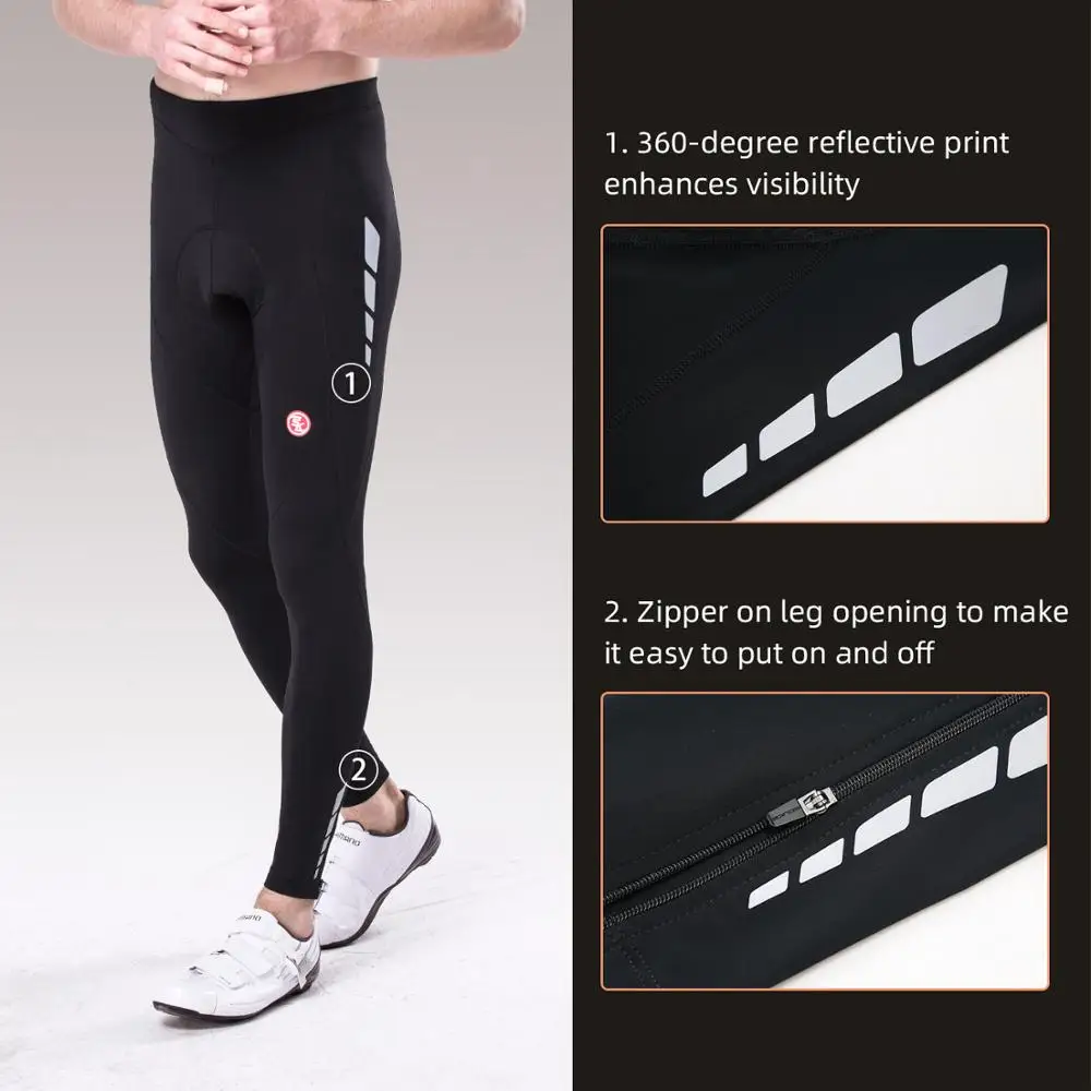 Souke Sports Winter Men Cycling Pants 