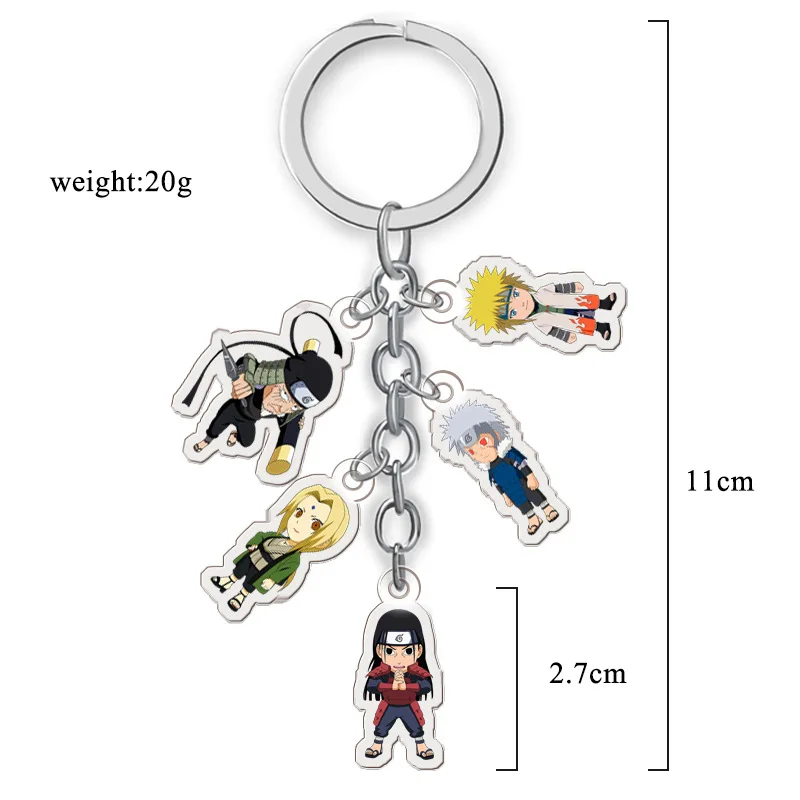Японский брикет Sasuke/itachi/Kakashi акриловый брелок для ключей аниме