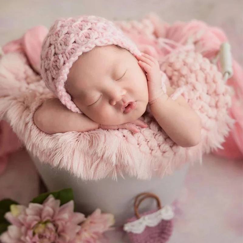 Детское одеяло для новорожденных; детское одеяло; реквизит для фотосессии; вязаное одеяло; Корзина с наполнителем; 7 цветов; детское одеяло для новорожденных