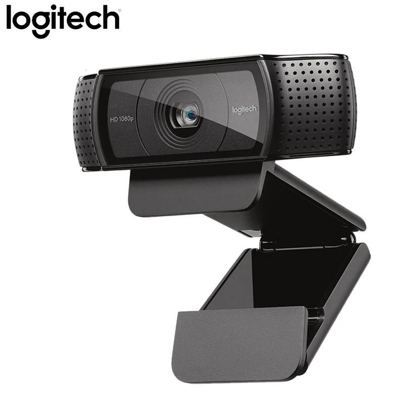 Logitech C920E HD 1080P веб-камера Автофокус камера видеозвонки со стерео аудио USB камера Полная поддержка официальная проверка