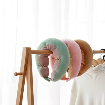 

Household Plush U-Shaped Pillow Cute Comfortable Travel Portable Pillow Home Office Neck Pillow