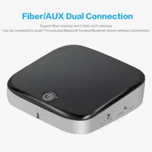 2 в 1 BTI-029 Bluetooth 5,0 аудио передатчик приемник 3,5 мм AUX SPDIF беспроводной адаптер с Bluetooth для автомобиля и ТВ/ПК