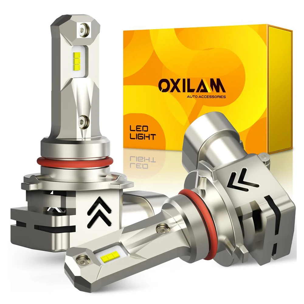 OXILAM 2 шт. 12000Lm Автомобильная светодиодный ная фара HB3 9005 ZES Лампа 6000K белая 12 в 24 В |