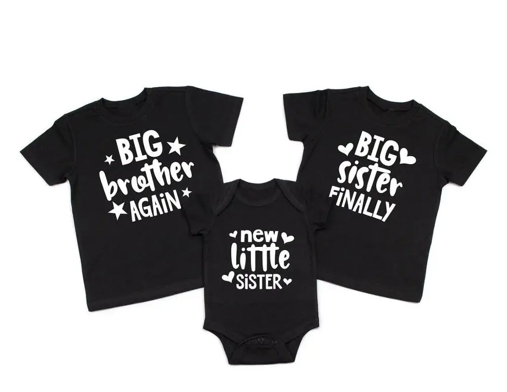 Special Offers Shower Promoted Big-Sister Matching Shirt Gift Baby New Again To Finally X6MNeyrRRaK