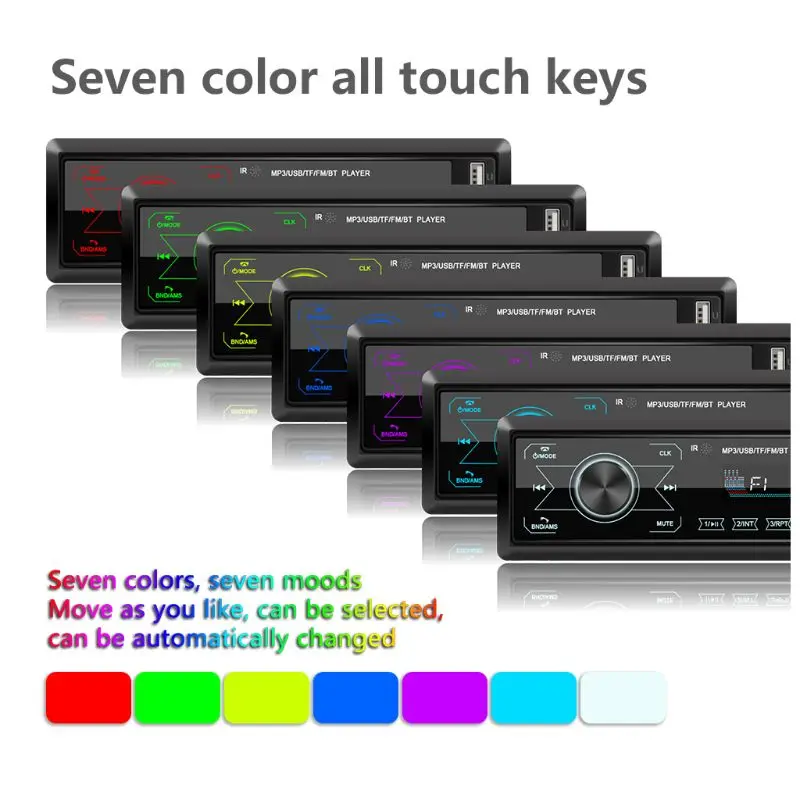 

M10 LCD Car MP3 Player Dual USB Bluetooth4.0 Speaker TF Card U Disk AUX FM Radio