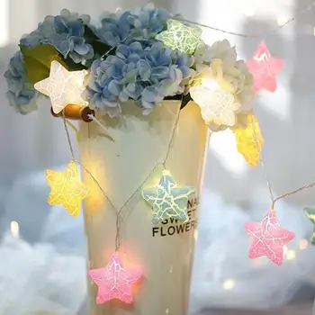 

Romantic Fairy String Light 10LED Yard Garden Festival Fairy String Fairy Light Star Battery Box Xmas Decor Landscape Lamp