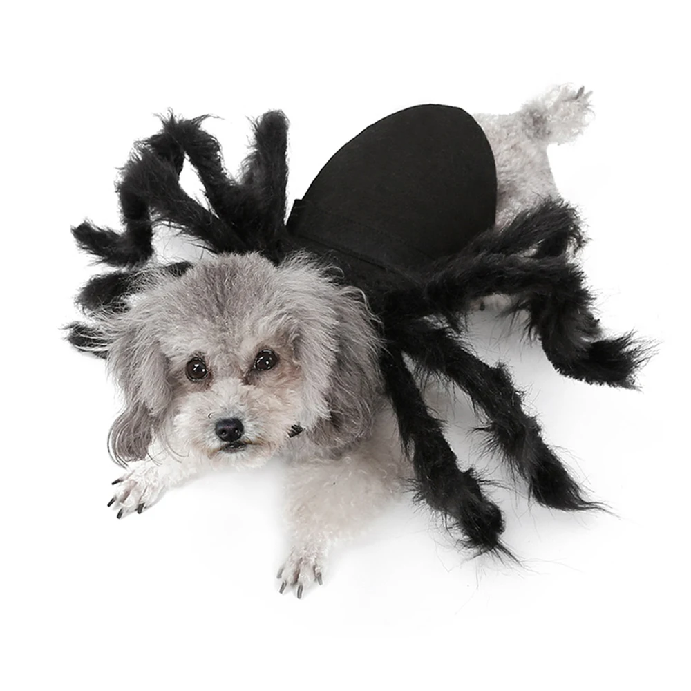 

Halloween Pet Spider Cosplay Clothes Dogs Cats Party Dress Up Simulation Horror Spider Funny Fool Joke Pet Holloween Decoration