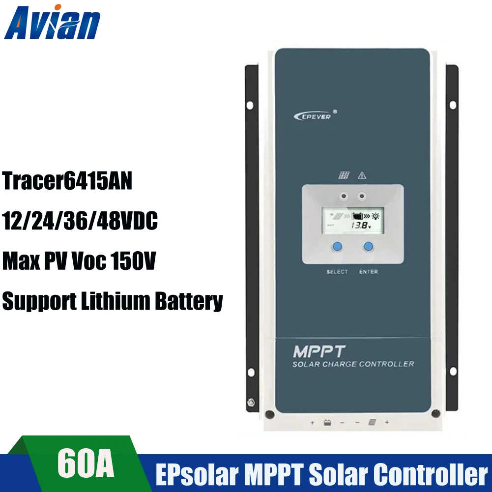 Epever Mppt 60a Solar Ladegerat Controller Tracer6415an 12v 24v 36v 48v Auto Fur Max 150v Pv Eingang Wifi Mt50 Fernbedienung Solar Controller Aliexpress Epever Mppt 60a Solar Ladegerat Controller Tracer6415an 12v 24v 36v 48v Auto Fur Max 150v Pv Eingang Wifi Mt50 Fernbedienung Solar Controller Aliexpress