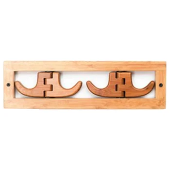 

Modern Simple Hanger Natural Bamboo Production Hook Home Decoration/Wall Decoration Foldable/Hook/Durable