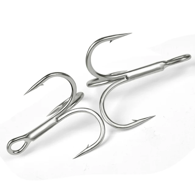 Fishhook Triple Hooks Treble, Color Triple Fishing Hooks