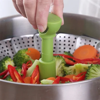 

2020 Retractable stainless steel rotating steamer Multi-function fruit basin Water filter drain basin Portable fruit tray