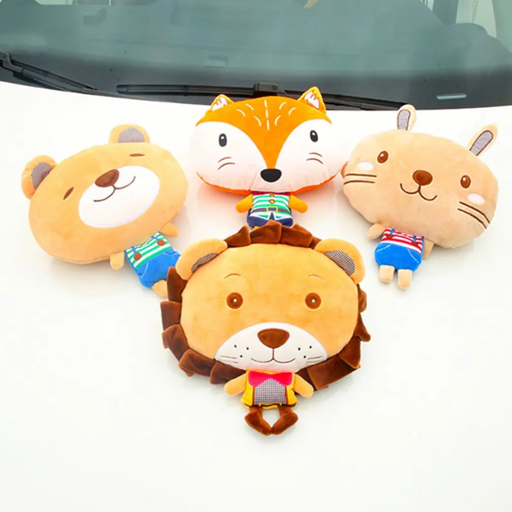 Cartoon Car Head Supports Memory Foam Head Pillow Car Seat Head Neck Rest Massage Memory Foam Cushion Support Headrest Pillow