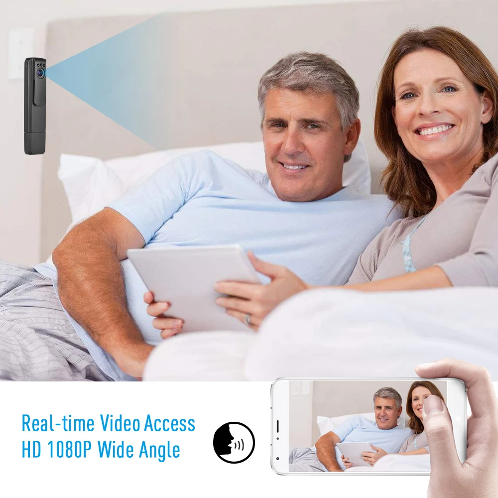 

Wifi Mini Camera Recorder Pen 1080P HD DVR Remote Monitor Loop Recording Motion Detection Night Vision Mini Camera with APP