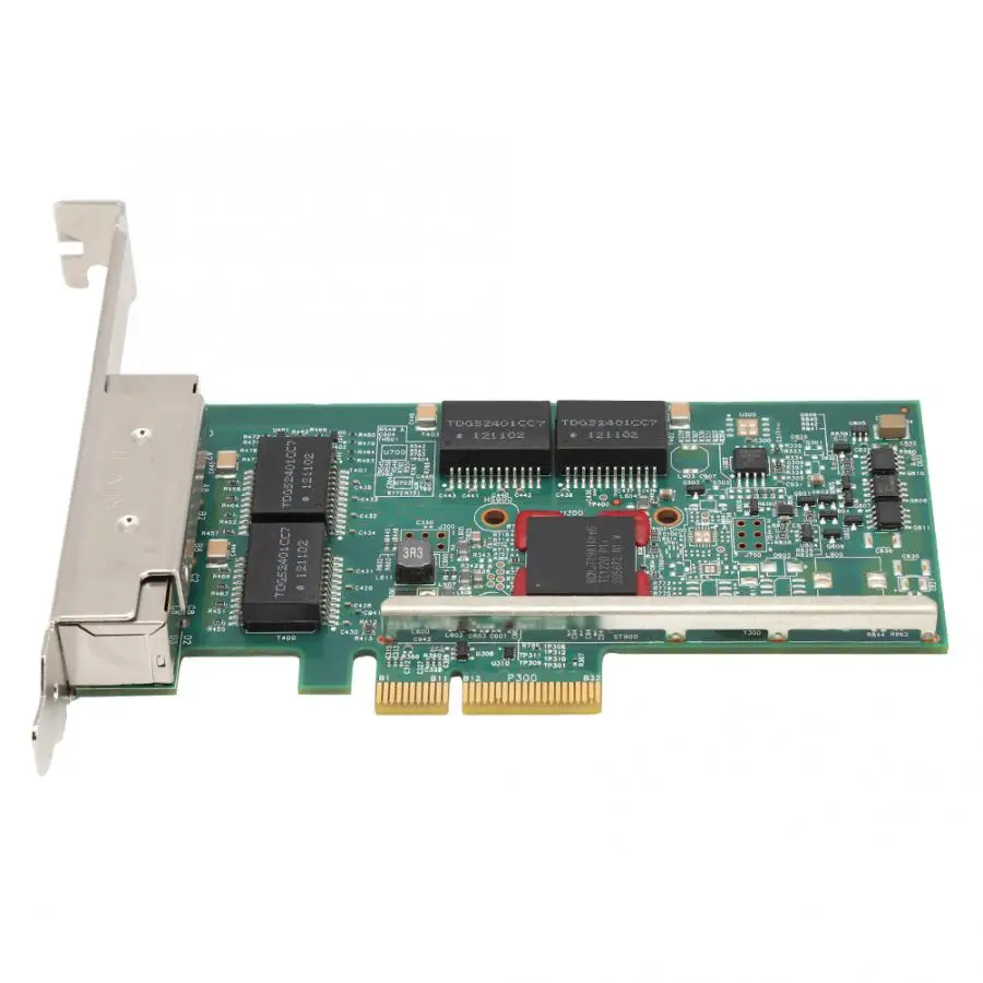 BCM5719 PCIE x4 4-порт Gigabit LAN сетевая карта 10/100/1000 Мбит/с Поддержка для ISCSI WLAN сетевой карты