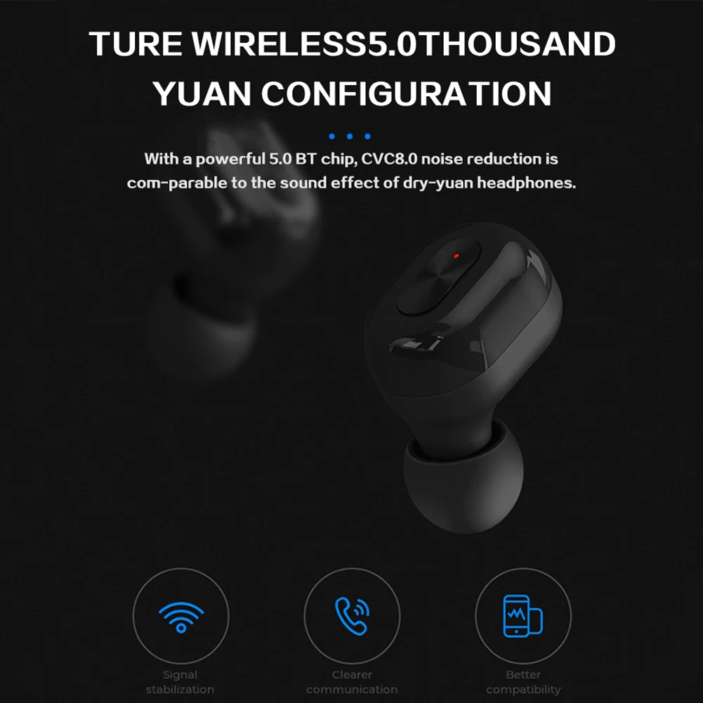 N9 Mini Bluetooth 5,0 TWS Hi-Fi стерео беспроводные наушники-вкладыши водонепроницаемые спортивные наушники удобные для ношения