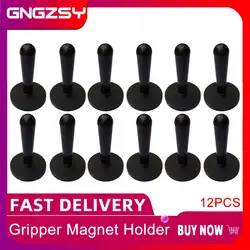 Porte Film magnétique de fixation, 12 pièces, pour panneaux en vinyle, artisanat, outils de stylisme automobile, autocollant de fixation, pince à Film magnétique pour voiture 12A12 