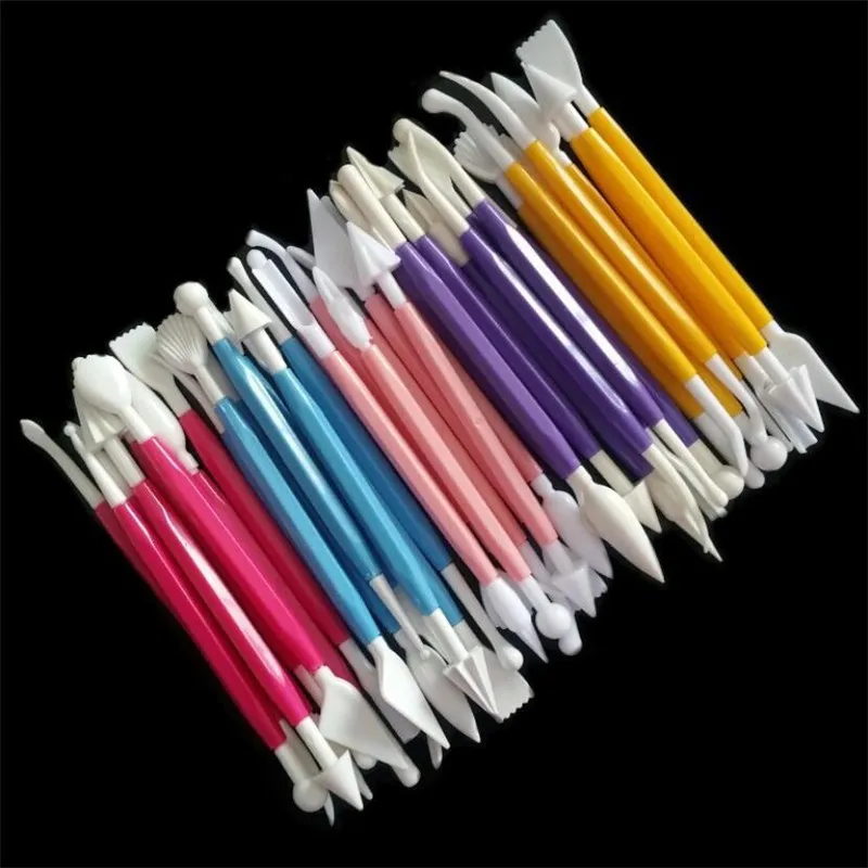 8pcs/set Plastic Clay Sculpting Set Polymer Modeling Clay Tools Poly form Tools Set For Shaping Play dough Toys
