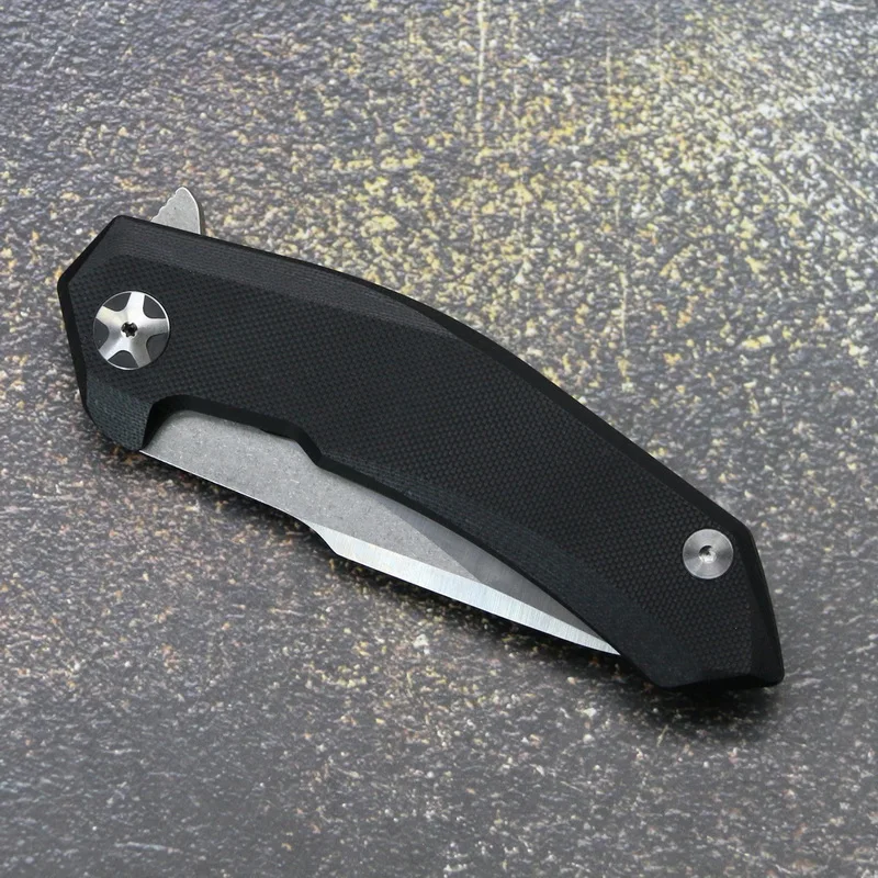 TIGEND ZT0095 складной нож 9Cr14Mov лезвие G10 ручка практичный Открытый Кемпинг Охота Карманный фрукты Ножи EDC инструменты