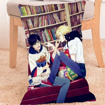

Anime Pillowcase Dakimakura Banana Fish Ash Okumura Eiji Yaoi Decorative Pillow Case Cover Home Decoration Printed 60*40