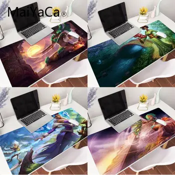 

MaiYaCa Sun Goddess Karma League of Legends Anime Mouse Mat XXL Mause Pad Laptop Keyboard Desk Mat for pc gamer completo