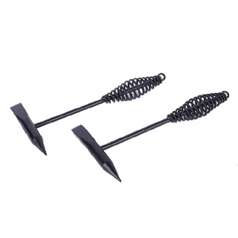 Martillo de Chipping para soldadura, mango de resorte, absorción de  impacto, cabezales de doble cono, eliminación de virutas, herramienta de  limpieza de soldar|Martillo| - AliExpress