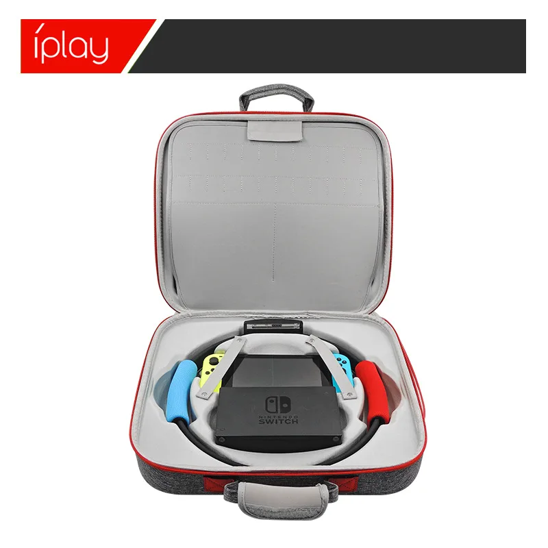 for Nintend Switch Portable Case NS Bag Multifunctional EVA Fitness Ring Base Storage Cover Shell For Switch Accessories