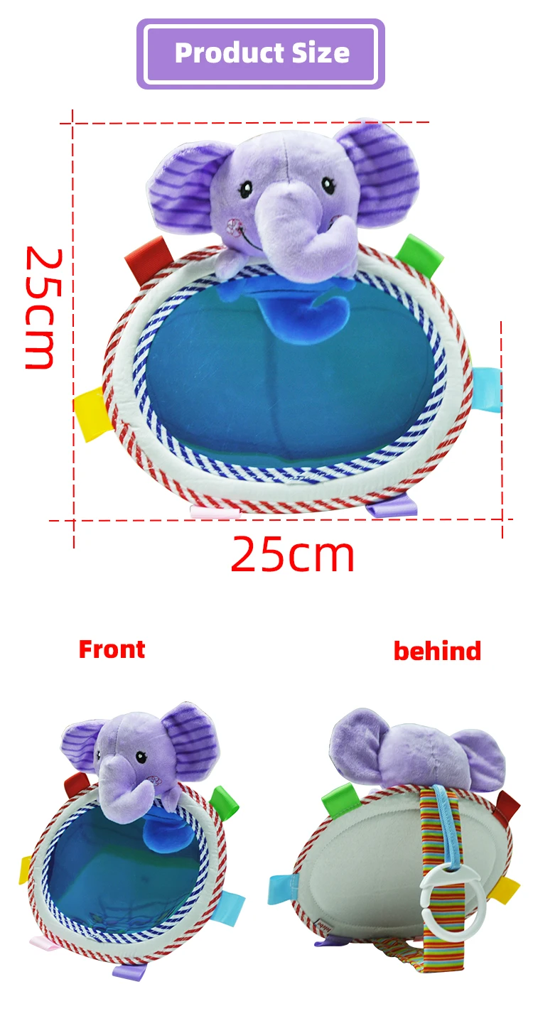 Baby s car mirror reverse installation interior view rear hardmirror safety seat rear view observation mirror toy baby safe