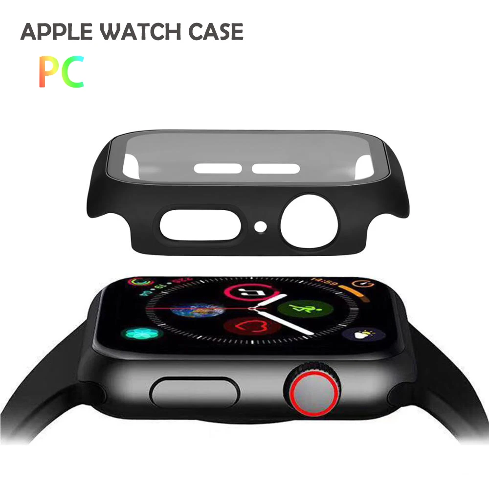 

Watch cover case for apple watch 4 series 3 4 band protector 42mm 38mm PC case slim case for iWatch thin plastic 40 44mm band