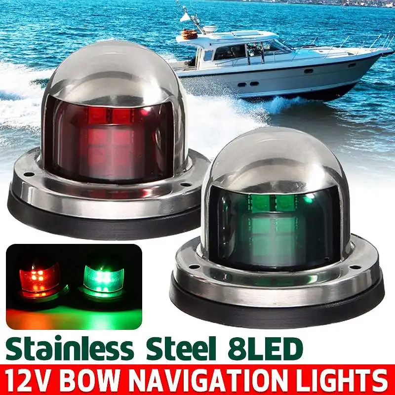 12v Boat Light Navigation Red Green Bow Led Navigation Light For Boat