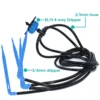 40M/20M 4-Way 8L Drip Arrow Irrigation Transmitter Dripper Sprinkler irrigation system Potted Growing Yard Greenhouses 10/20set 4