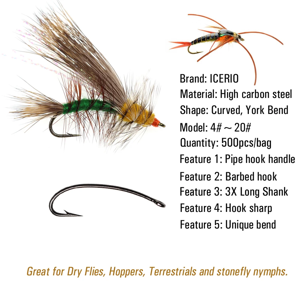 ICERIO 220Yards High Tensile 50D Fine Fly Tying Thread Lightly Waxed Smooth  Strong Floss Material For Tying Nymph Dry Wet Flies