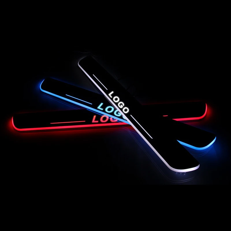 

LED Door Sill For Honda CIVIC II Estate WC 1979 - 1983 Door Scuff Plate Entry Guard Welcome Light Car Accessories