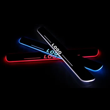 

LED Door Sill For Honda CONCERTO HW MA 1989 - 1996 Door Scuff Plate Entry Guard Welcome Light Car Accessories