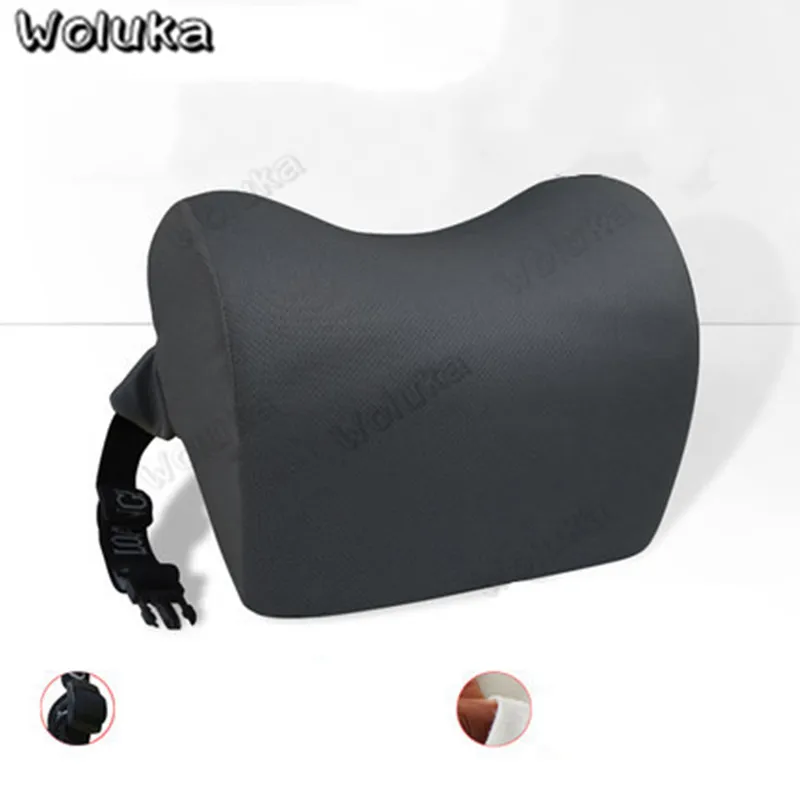 Car Seat Head Neck Rest Massage Auto Pillow Space Memory Neck Headrest Car Cover Vehicular Pillow Seat Headrest CD50 Q05