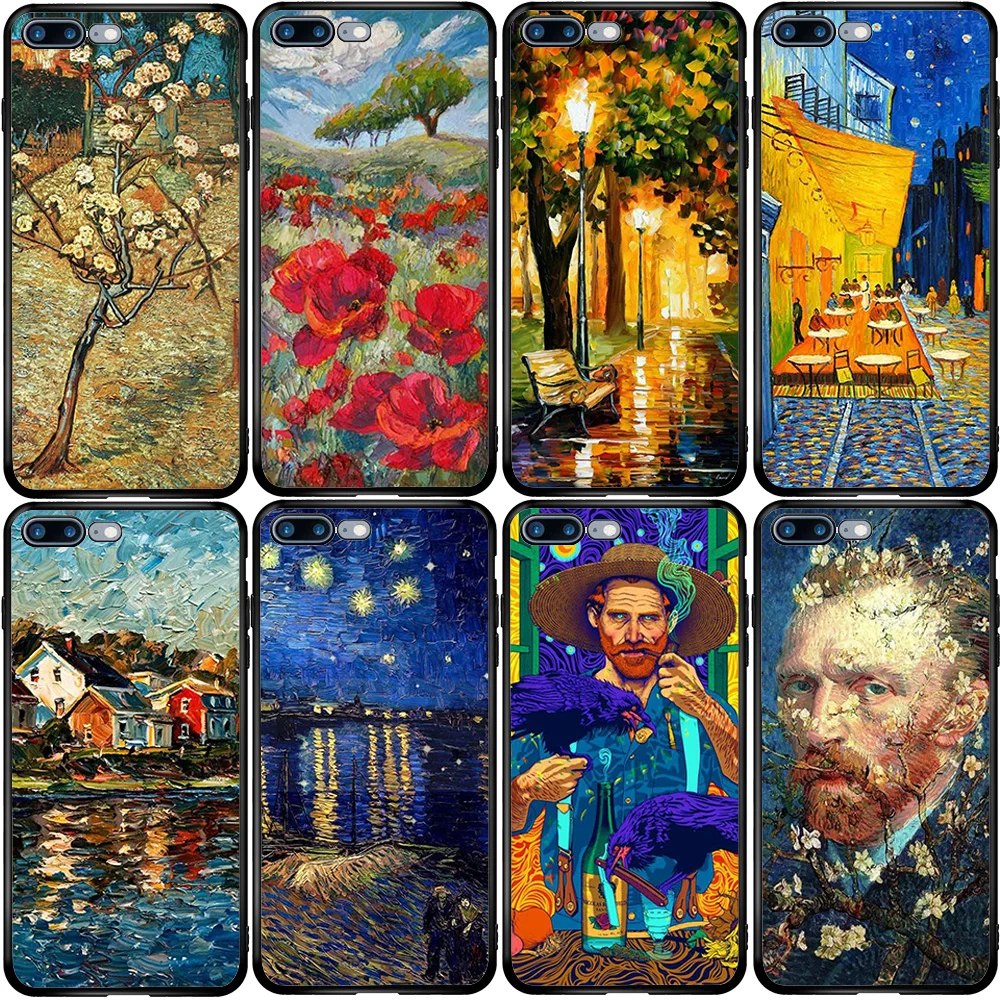 Phone Case for Samsung Note 8 9 10 S6 S7 S8 S9 S10E S11 S20 Ultra Lite Plus Edge Pro Картина маслом Винсента Ван Гога |