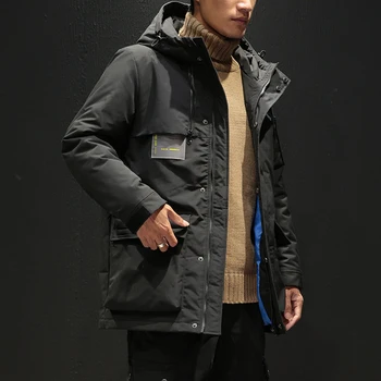 

2019 New Style Winter Jacket Men And Coat Peffer Parka Men Clothes For Men Plus Size Plus Size Windbreaker M-5XL