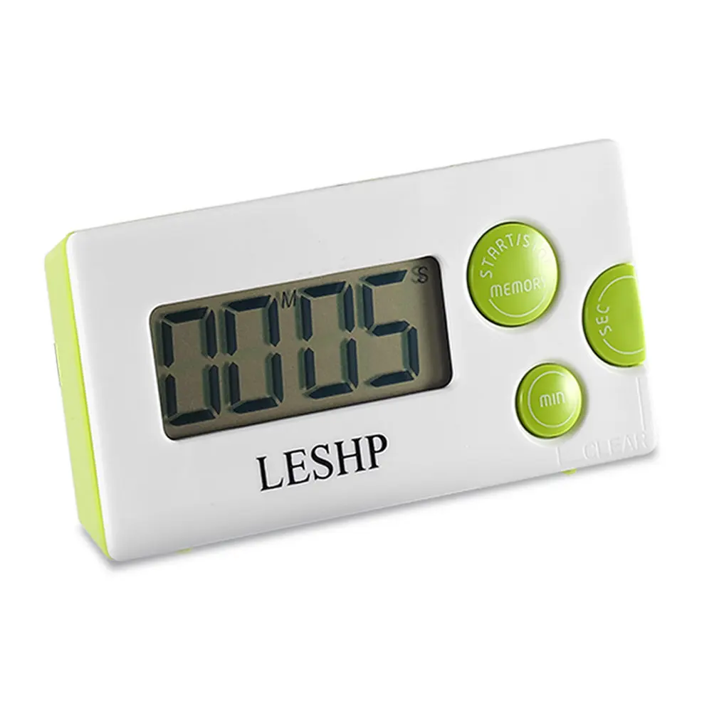 LESHP ЖК-дисплей цифровой счетчик инструмент Кухонные гаджеты для готовки супа электронный таймер подсчет вниз будильник Настольный Заводной портативный
