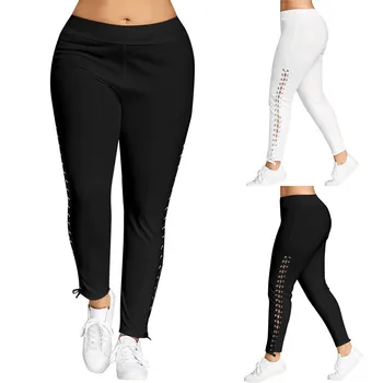 

Fashion High Waisted Bottom Scrunch Leggings Push Up Butt Lift Trousers Women Workout Leggings Slim Jeggings Women Pants #35