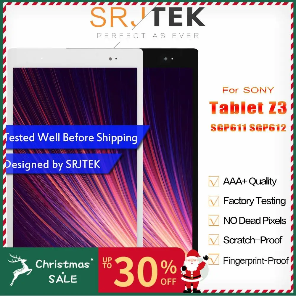 Для sony Xperia Tablet Z3 SGP611 SGP612 SGP621 ЖК-дисплей сенсорный экран матрица дигитайзер сборка Замена для sony Z3 планшет