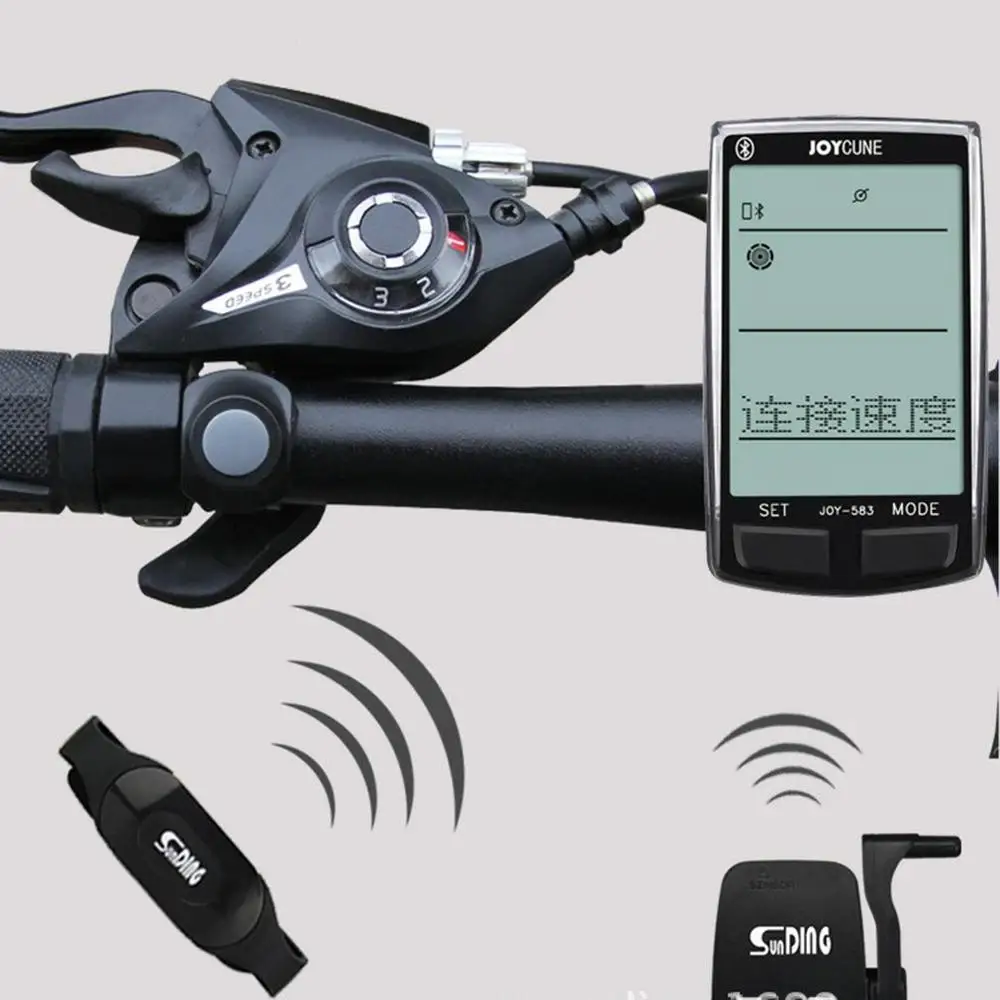 

Bicycle Multi-Function Code Table Large-Screen Backlight Multi-Language Stopwatch Small And Stylish Stopwatch